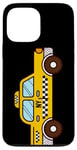 Coque pour iPhone 13 Pro Max I Love New York City - Cool New York City Funny Yellow Taxi