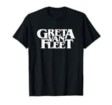 Greta Van Fleet Official White Logo T-Shirt