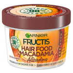 Soins cheveux Garnier  FRUCTIS HAIR FOOD masque lissant macadamia 390 ml