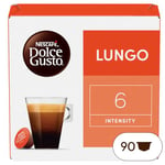 Nescafé Dolce Gusto Lungo - Café - 90 Capsules (Pack de 3 boîtes XL x 30)