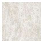 Muriva Phelan Industrial Texture Cream Metallic Wallpaper 209102