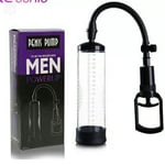 Penis Pump Enlarger Vacuum Erection Enhancer Power Up Cock Extender Stretcher