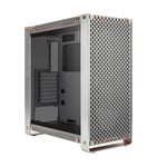 Boitier PC Grand Tour E-ATX InWin Dubili DIY avec panneau vitré - Argent/Orange