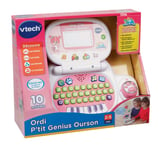 Jouets Electroniques Educatifs Ordi P'tit Genius Ourson Rose