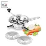 MOULINEX Classic Moulin a légumes 24 cm, Inox, pour bols jusqu'a 24 cm, Compa...