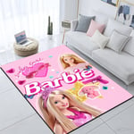 (4-60cm x 90cm)Söpö Barbie-sarjakuva matto lapsille,Olohuoneen Makuuhuoneen lattiamatto Keittiön matto Lasten makuuhuoneen matto,makuuhuoneen sisustus