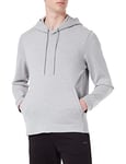 BOSS Men's Soody Curved Hooded Sweatshirt, Light/Pastel Grey59, M