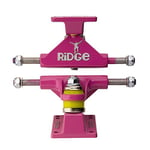 Ridge Skateboards Mini Cruiser Trucks de Skateboard, Rose, 3", Aluminium, Lot de Deux