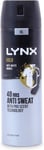 Lynx XL Gold Anti White Marks Anti-Perspirant Deodorant Spray no fuss aerosol 6x