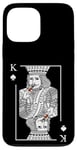 iPhone 13 Pro Max Poker Player Design for a casino party - King with Cigar Case