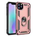 Apple iPhone 11 Pro Max Military Armour Case RoseGold