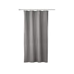 WOLTU 1PC Rideau Opaque Passe Tringle Rideau occultant en Polyester 135x175cm, Gris Foncé