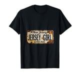 Jersey Girl Retro License Plate - Unique Gift for Her T-Shirt