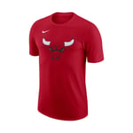 T-Shirt Nike Chicago Bulls Logo Tee Rouge FJ0231-657 Homme Original