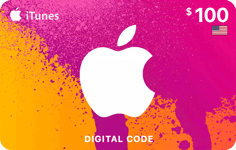 Apple iTunes Gift Card 100 USD USA