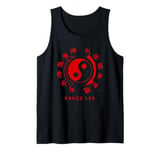 Bruce Lee Jeet Kune Do Red Emblem Tank Top