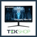 Samsung Odyssey Neo G8 32" Curved Ultra HD 4K Gaming Monitor 340Hz 1ms