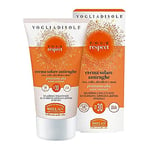 Helan Vogliadisole Respect, Crème Solaire 30 SPF et Anti-rides 50 ml, Protège des coups de soleil et du vieillissement cutané, Water Resistant (Vitamine E, Grenade, Pastèque et Huile de Framboise)