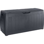 Viking Choice - Coffre de rangement box de jardin 270L noir