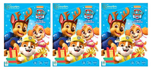 3 X Kids Paw Patrol Chocolate Advent Calendar 40g Xmas Gift