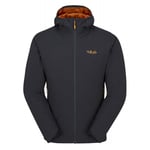 Rab Xenair Alpine Light Jacket - Veste softshell homme Ebony / Marmalade M