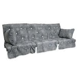 Fritab Standard hammockdynset med låg rygg tyg mandala grey B168 cm