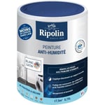 Peinture anti-humidité RIPOLIN - Blanc - Satiné - 0,75l