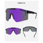 Denuotop - Lunettes de protection Pit Viper Series c Uv400 Lunettes de soleil polarisées pour sports de plein air C4