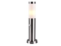 meineWunschleuchte avec détecteur de mouvement Lampe de base hauteur 45cm - éclairage extérieur polyvalent pour la maison et le jardin, SP1BM8145S, Lampe de base avec détecteur de mouvement