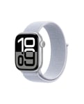 Apple Watch Series 10 OLED 42 mm Numérique 374 x 446 pixels Écran tactile 4G Argent Wifi GPS (satellite)