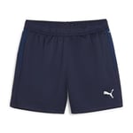 PUMA teamGOAL Training Short WMN, Short en Maille Adultes Unisexes, PUMA Navy-PUMA White-Persian Blue, 658645