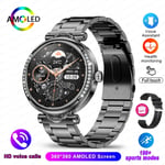 Fashion Women Smart Watch, Heart Rate Custom Dial Watch Make Voice Call, GIFT