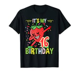 Its My 16th Birthday Strawberry Fruit T-Shirt