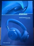 BOSE QuietComfort Ultra Wireless Noise Cancelling Headphones Lunar Blue BNIB