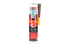 Mastic colle Fix All High Tack brun cartouche 290ml - SOUDAL - 100274