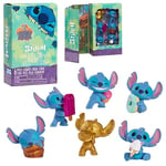 Stitch Collection de 6 Figurines de Disney, Coffret de Collection de Luxe, Jouets pour Enfants de 3 Ans et Plus, exclusivité Amazon par Just Play