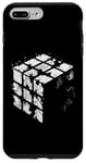 Coque pour iPhone 7 Plus/8 Plus Illustration de journal Magic Cube – Vintage Cube Lover