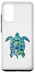 Coque pour Galaxy S20 Save The Turtles Tortue de mer Animaux Océan Tortue de mer
