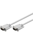 Pro VGA (15pin) - Skærmkabel - 5m - Hvid