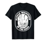 Alpaka Alpaca Llama Farmer - Animal Chief Of The Farm T-Shirt