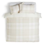 Habitat Check Neutral Bedding Set - Kingsize