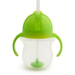 Munchkin Click Lock™ Tip & Sip Kop med sugerør med vægt Green 6 m+ 207 ml