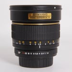 samyang Used Samyang 85mm f/1.4 IF MC Asph - Pentax Fit