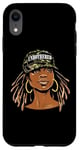 Coque pour iPhone XR Femme noire impertinente Histoire des Noirs Afro-Américains