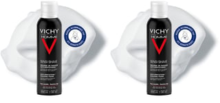 Vichy Homme Mousse à raser Anti-irritations Mousse(S) 2x200 ml