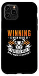 iPhone 11 Pro Winning Is When Hours Of Rodeo Time Cowboy Steer Wrestling Case