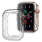 Apple Watch Ultra 1/2 (49mm)  Fleksibelt Plastdeksel - Gjennomsiktig