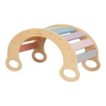 Sunny Arche Montessori en bois aux couleurs de l'arc-en-ciel | Structure / Arche d'éveil Montessori, Arche Evolutive Montessori,