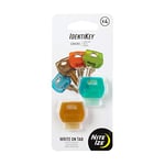 Nite Ize IdentiKey Lot de 4 housses pour clé d'identité, multicolore, N/A