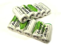 Eunicell Lot de 10 Piles Cr123A 3V Lithium 1500mAh NON RECHARGEABLES